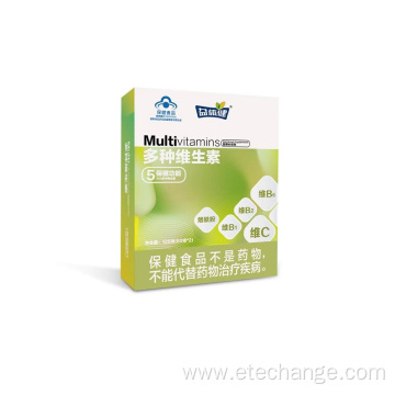 Nutritional chewable tablets with multi vitamins